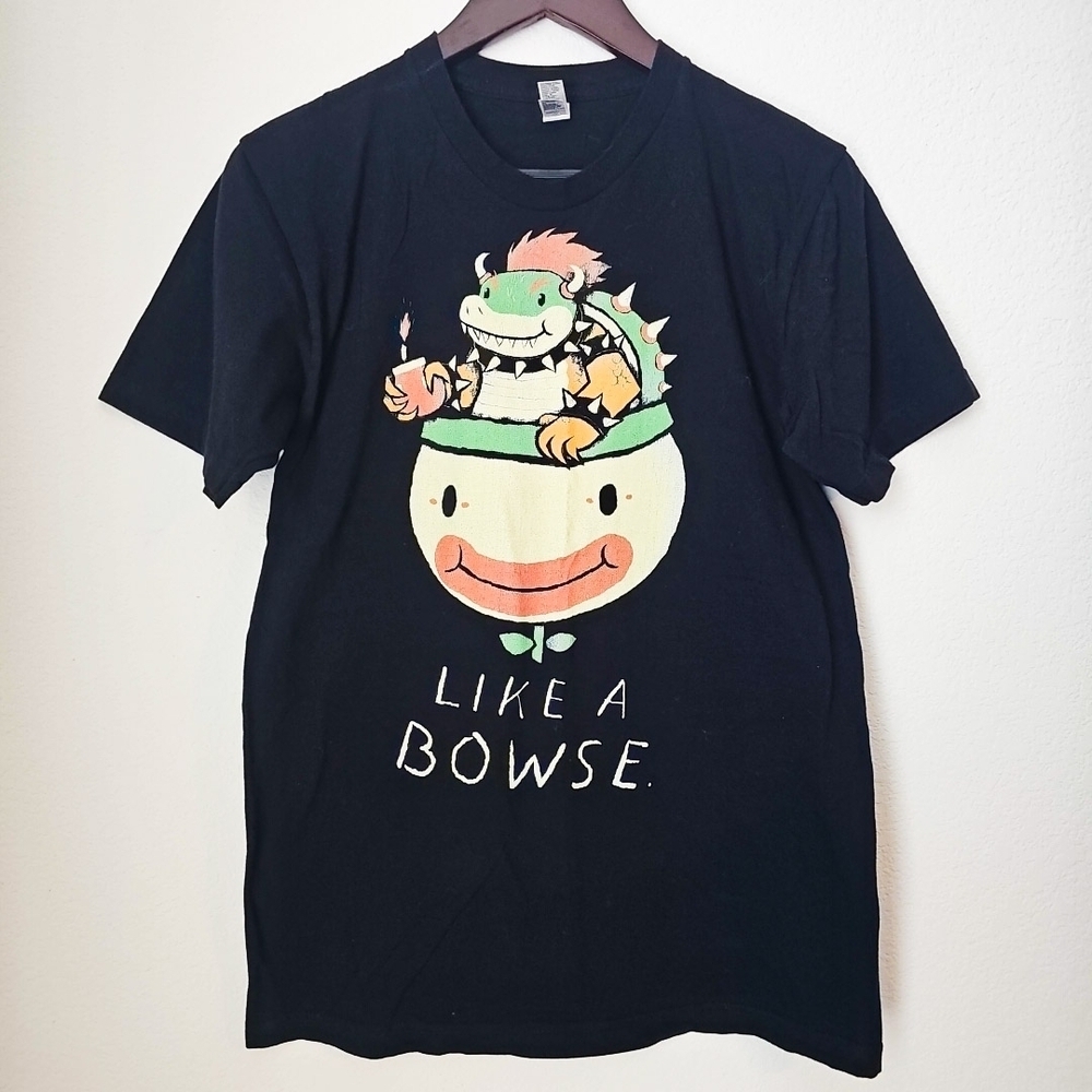 Bowser “Like A Bowse” Medium T-Shirt American Apparel Super Soft